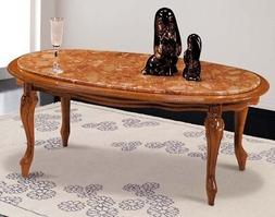 Consolle Da Gioco / Marmo Rosso/tavolino Ovale Barocco Arred