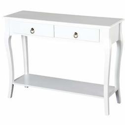 Consolle Per Ingresso Bianco Opaco 100x33x76 Cm Benzoni