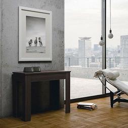 Consolle Rovere Moro Moderna Magic Big L95 Posti 14 Soggiorn