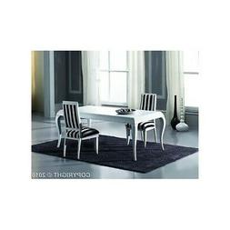 Cucina Rettangolare Legno Massello Laccato