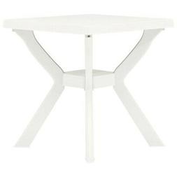 Da Bistrot Bianco 70x70x72 Cm In Plastica