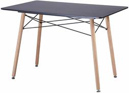 Da Cucina Da Pranzo Nero In Legno Stile Scandinavo 110x70x72