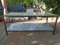 Da Esposizione In Ferro Battuto E Vetro