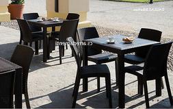 Da Esterno Giardino Poli Rattan 80x80 Bar Ristorante Pub Ott