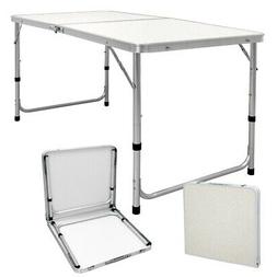 Da Esterno Per Campeggio 120cm Bianco/crema In Alluminio Pie