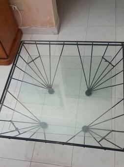 Da Fumo, Vetro E Ferro Battuto, 80x80cm