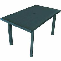 Da Giardino 126x76x72 Cm Plastica Verde Tavolino Tavola Este