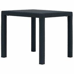 Da Giardino Antracite Plastica Stile Rattan Arredo Per Ester