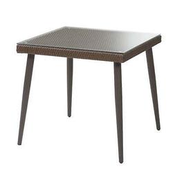 Da Giardino In Polyrattan Con Vetro 80x80h77cm Adami Adila N