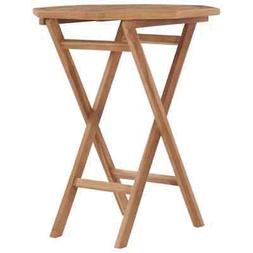 Da Giardino Pieghevole 60x60x75 Cm In Massello Di Teak