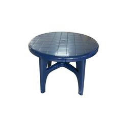 Da Giardino  Plastica Blu 95cm Leggero Durevole Tavolino Est
