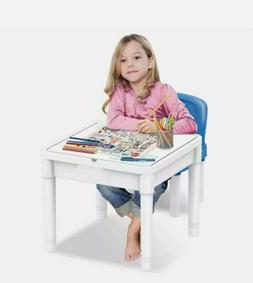 Da Gioco E Studio Per Bambini Con Sedie Tavolino 3in1 Lego D