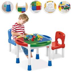 Da Gioco E Studio Per Bambini Con Sedie Tavolino 3in1 Lego D