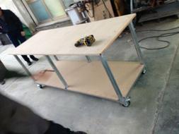 Da Lavoro  In Ferro Con Ruote Snodate. Anche Su Misura