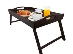 Da Letto Scuro Vassoio Vassoio Vassoio Colazione Legno Lacca