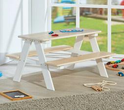 Da Pic Nic Con Panche Tavolino In Legno Pino Seduta Gioco Pe