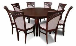 Da Pranzo + 8 Sedie Sala Set Gruppo Alimentare Arrotondato T