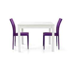 Da Pranzo Bianco Frassinato Moderno 557 A Libro 100x100 200x