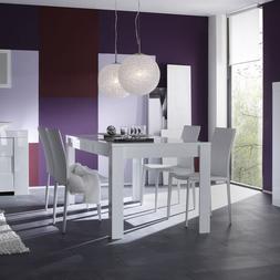 Da Pranzo Fisso Moderno Eos Made In Italy Bianco Lucido O Ro