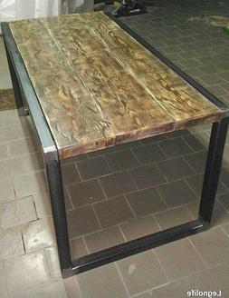 Da Pranzo In Ferro E Legno Design Industrial