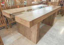 Da Pranzo In Teak Massello E Vetro