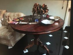 &nbsp; Da Pranzo Legno Massello Inizi &lsquo;900 Diametro 110 Cm Per