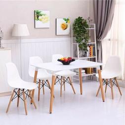 Da Pranzo Rettangolare E 4 Sedie Scandinave Set 5 Pezzi Per 