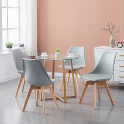 Da Pranzo Rotondo Scandinavo E 4 Tulip Sedie Da Pranzo/uffic