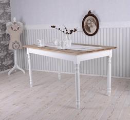 Da Sala Pranzo Shabby Chic Bianco Cucina Salotto Casa Di Cam