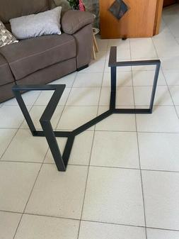 Da Salotto In Ferro E Vetro Design, Arrredamento Interno