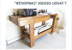 Design Carpenter Legno Massello Abete Falegname Moderno