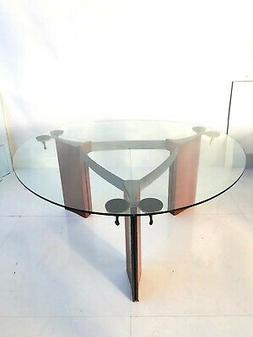 Designe Cristallo Con Base In Ferro 165 X 75 Cm