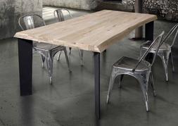 Di Design Moderno  In Legno Di Rovere Naturale Scortecciato 