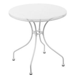 Ferro Battuto Rotondo 70xh71cm Bianco Arredo Shabby Esterno 