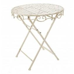 Ferro Bianco Shabby Chic Provenzale Francese Romantico 70x70