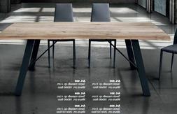 Fisso In Massello In Varie Misure Con Gambe In Metallo