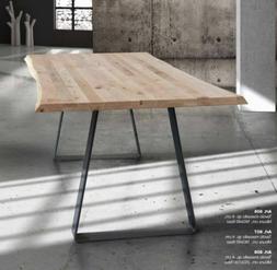 Fisso In Massello In Varie Misure Con Gambe In Metallo