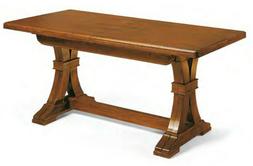 Fratino Rettangolare Lucidato Noce Con 4 Allunghe Misura Cm.