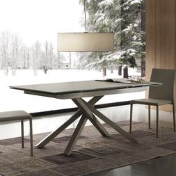 In Cristallo Con Allunghe Complanari Automatic Base In Accia