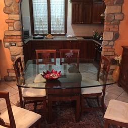 In Cristallo Con Base In Legno