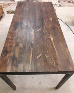 In Ferro E Legno Massello 180x80 In Stile Industriale Vintag