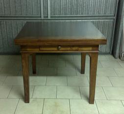 In Legno Massello Cm 90 X 180 Con Cassetto