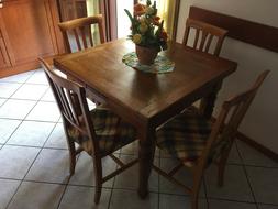 In Legno Tedesco Con Prolunghe Appena Restaurato