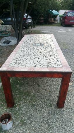 In Marmo E Legno Da Esterno/interno