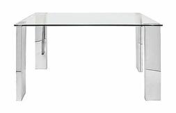 In Mdf E Vetro Cm 140x80x74h