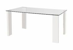 In Mdf E Vetro Cm 140x80x74h