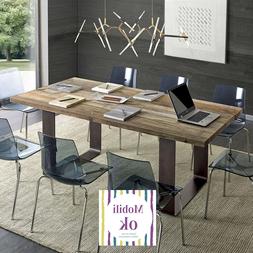 Industrial Design In Legno Vintage Naturale Di Ontano E Meta