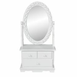 Make Up Stile Classico Con Specchio Ovale Oscillante M6d2