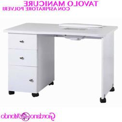 Manicure Con Aspiratore Polveri Poggiamani Ricostruzione Ung