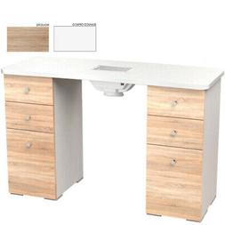 Manicure Con Aspiratore Polveri Professionale In Legno Con C